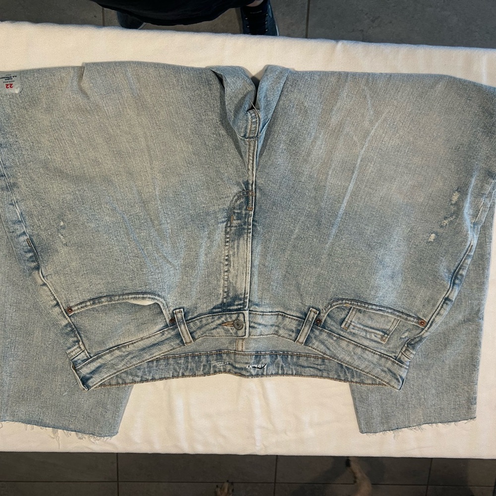 Old Navy Curvy OG Classic Straight Blue Denim Jeans NWOT